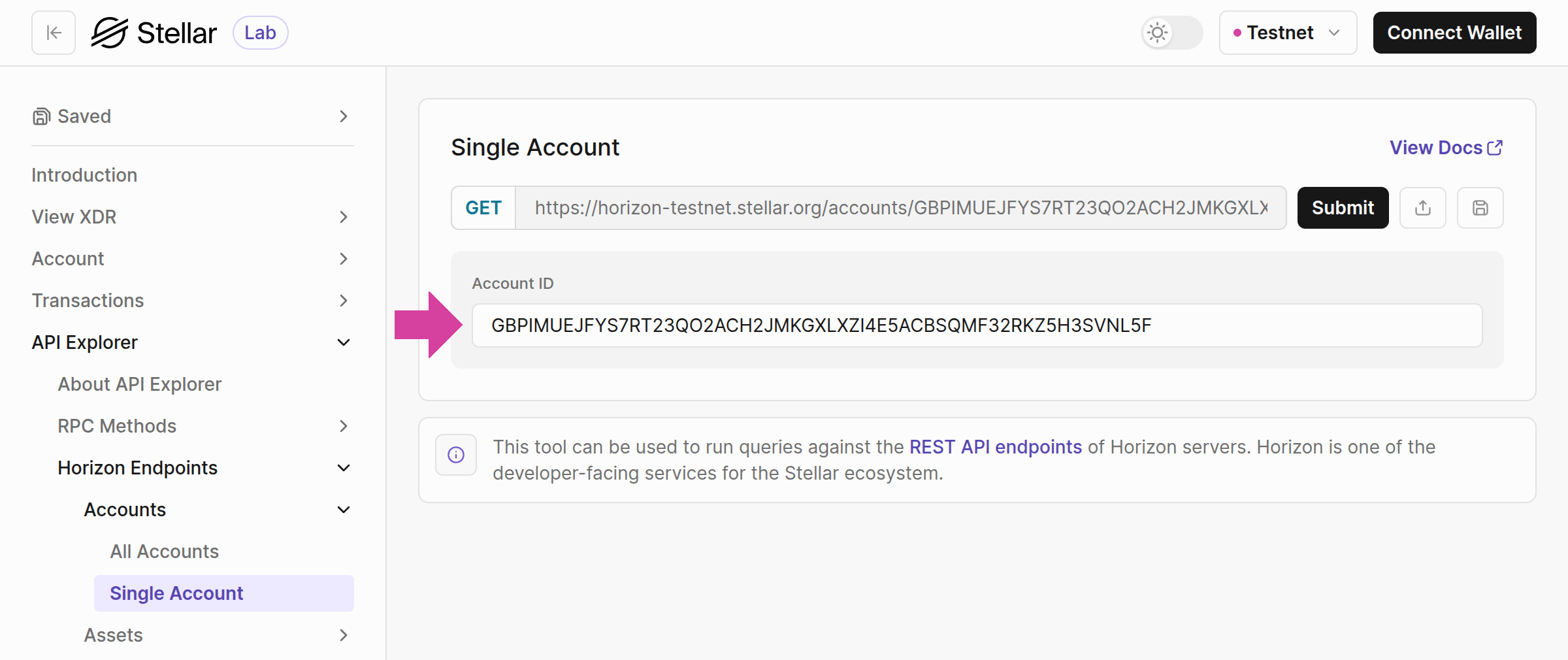 Lab: Horizon - Single Account
